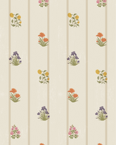 Bahaar Striped Wallpaper