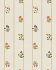 Bahaar Striped Wallpaper