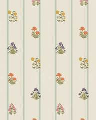 Bahaar Striped Wallpaper
