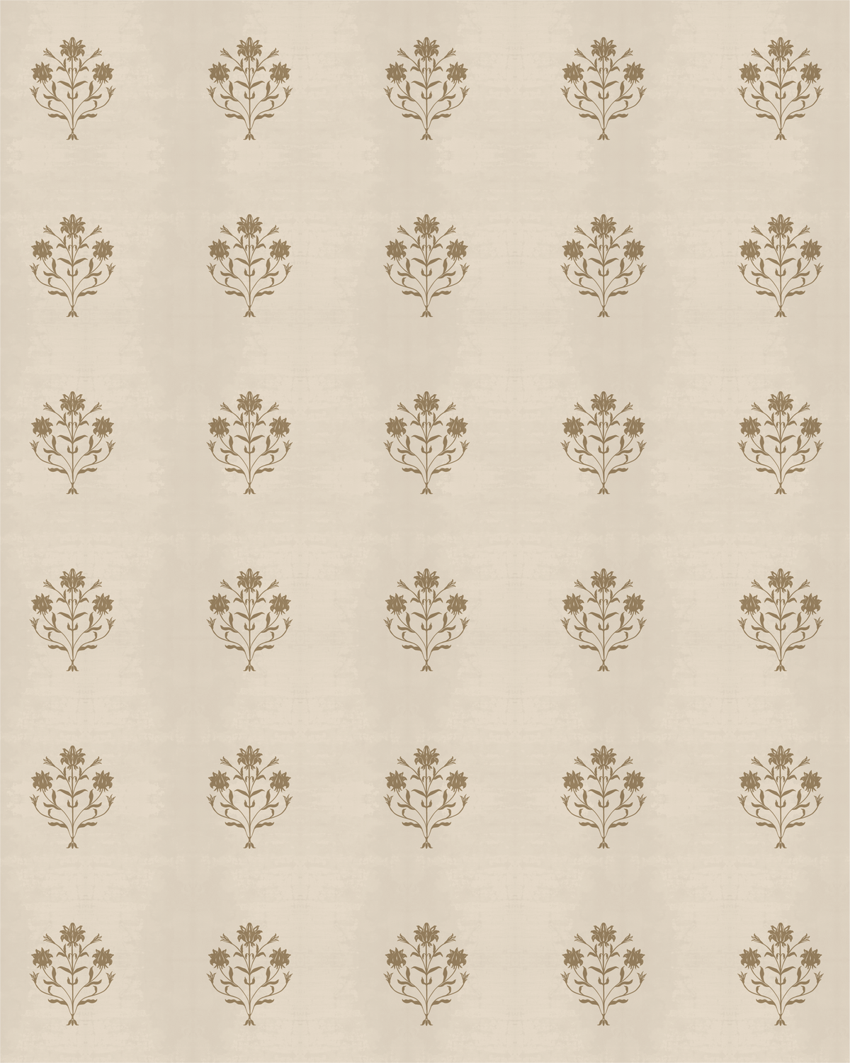 Floral Butti Wallpaper