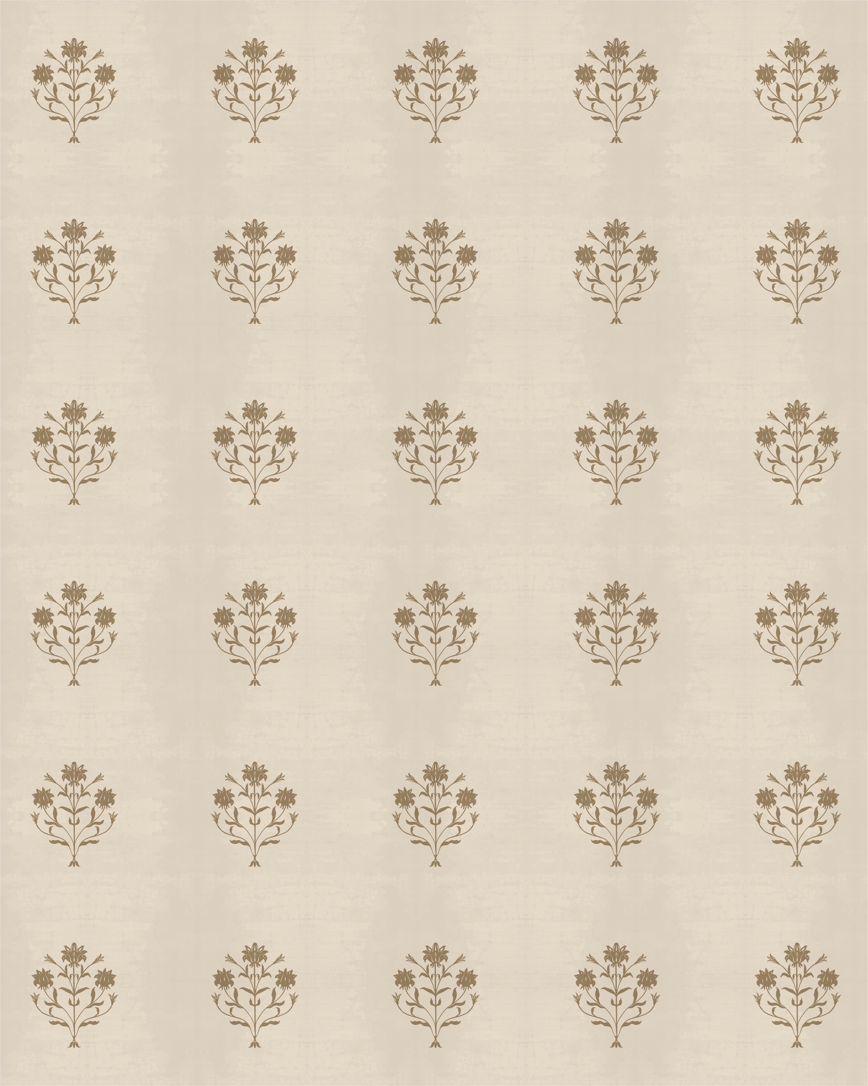 Floral Butti Wallpaper