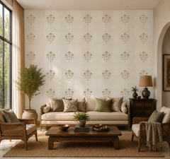 Floral Butti Wallpaper